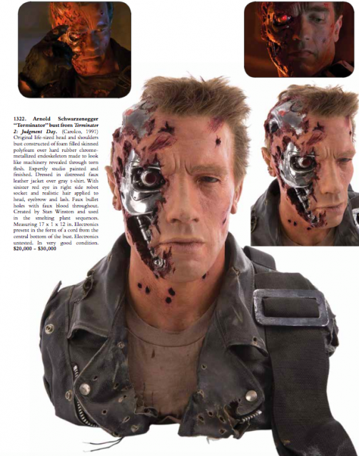 Terminator 2 Stan Winston Schwarzenegger T-800 Bust