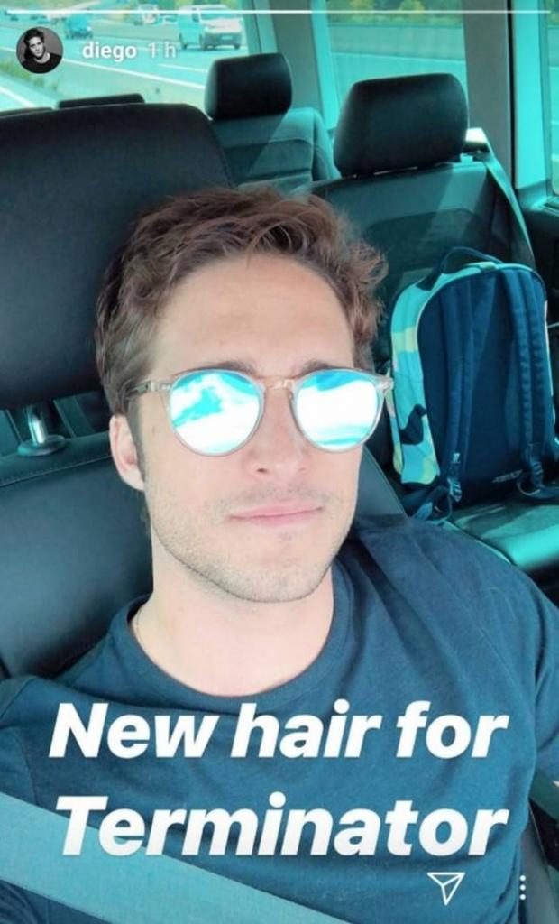 Diego Boneta Terminator Hair