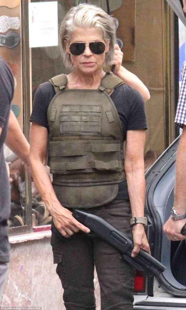 Linda Hamilton Terminator Sarah Connor Behind the Scenes