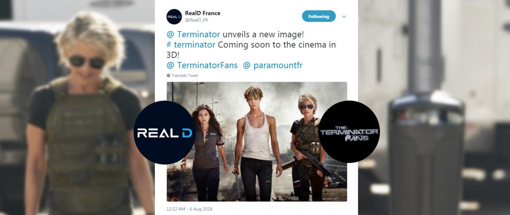 Real D Terminator 3D