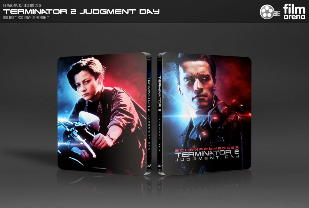 Filmarena Collection Terminator 2: Judgment Day 3D and 4K UHD WEA Exclusive Steelbooks