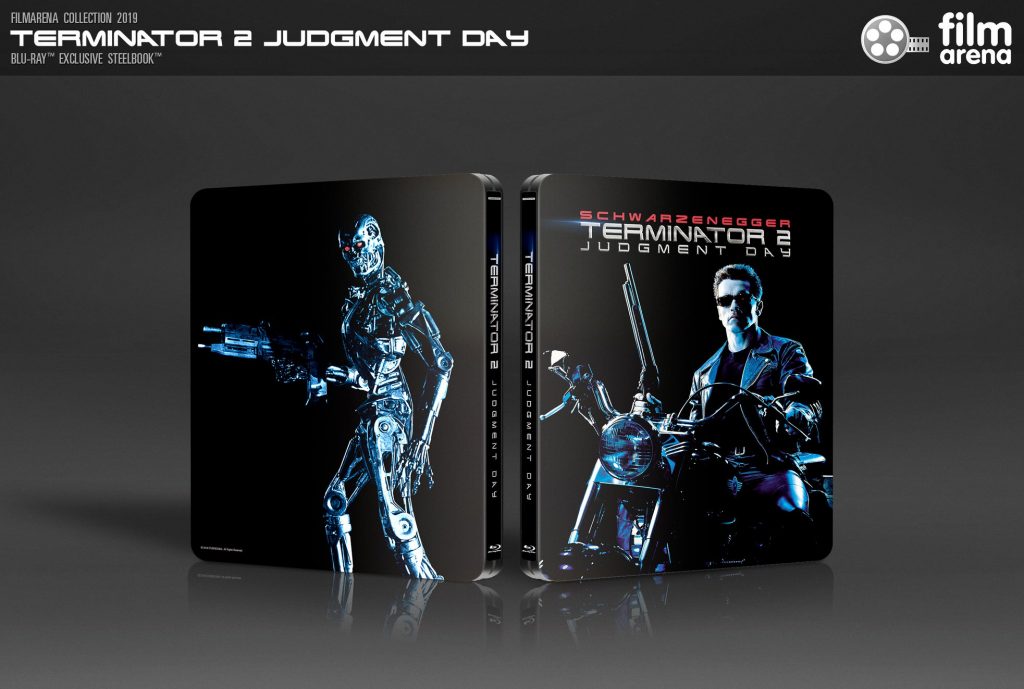 Filmarena Collection Terminator 2: Judgment Day 3D and 4K UHD WEA Exclusive Steelbooks