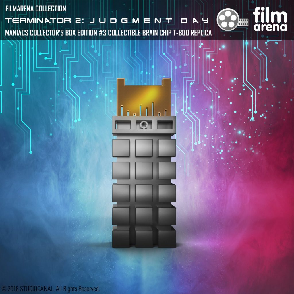 Terminator 2 Filmarena Collection MANIACS Collector's BOX Edition T-800 CPU