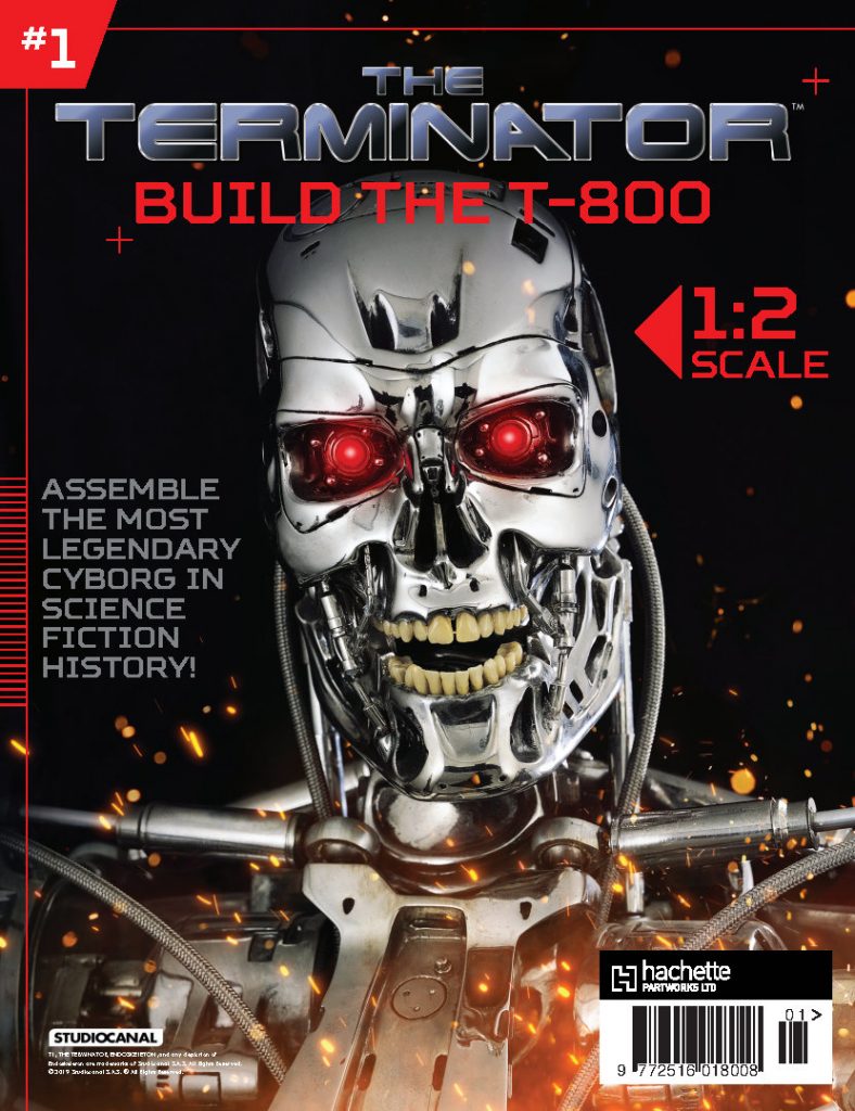 Magazine Cover The Terminator Hachette Build The T-800