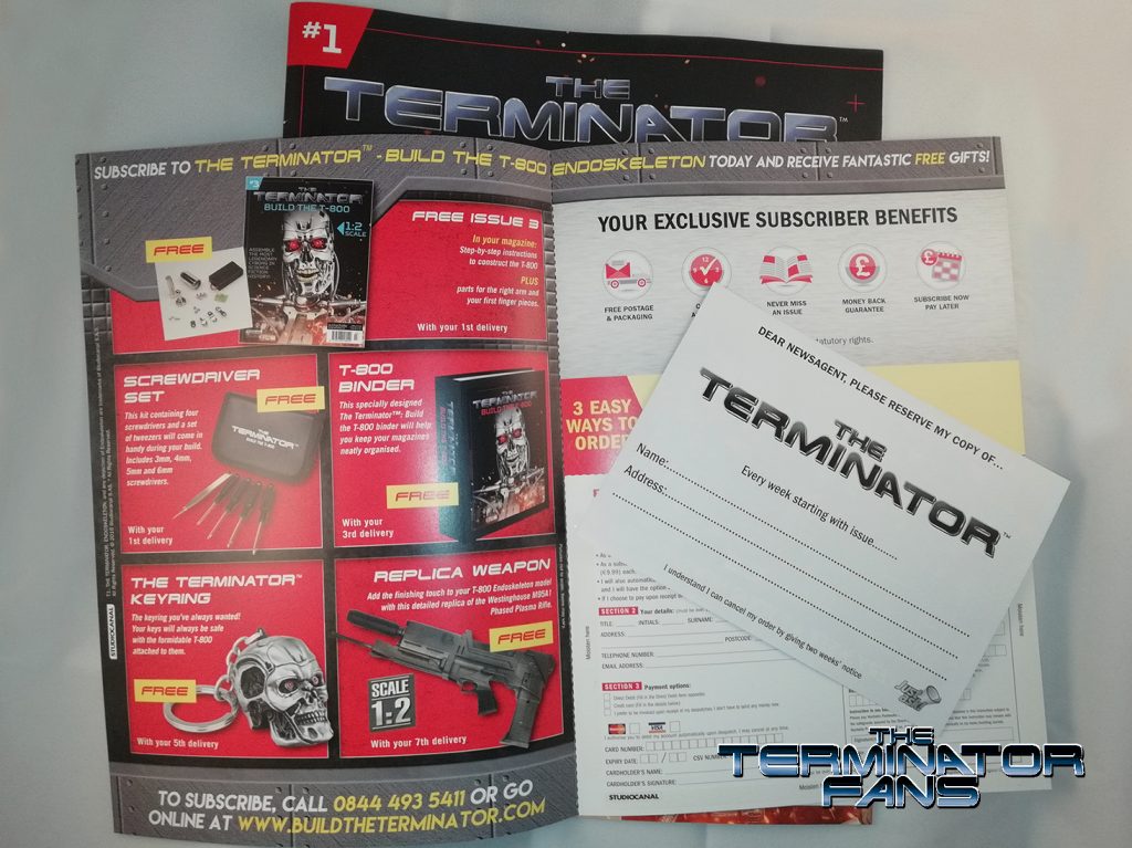Hachette Partworks The Terminator Build The T-800 Endoskeleton Magazine