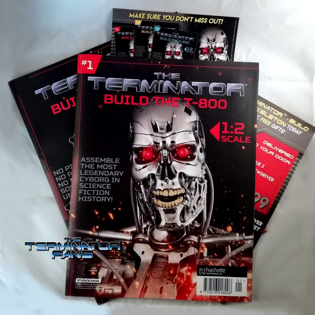 Hachette Partworks The Terminator Build The T-800 Endoskeleton Magazine Issue 1