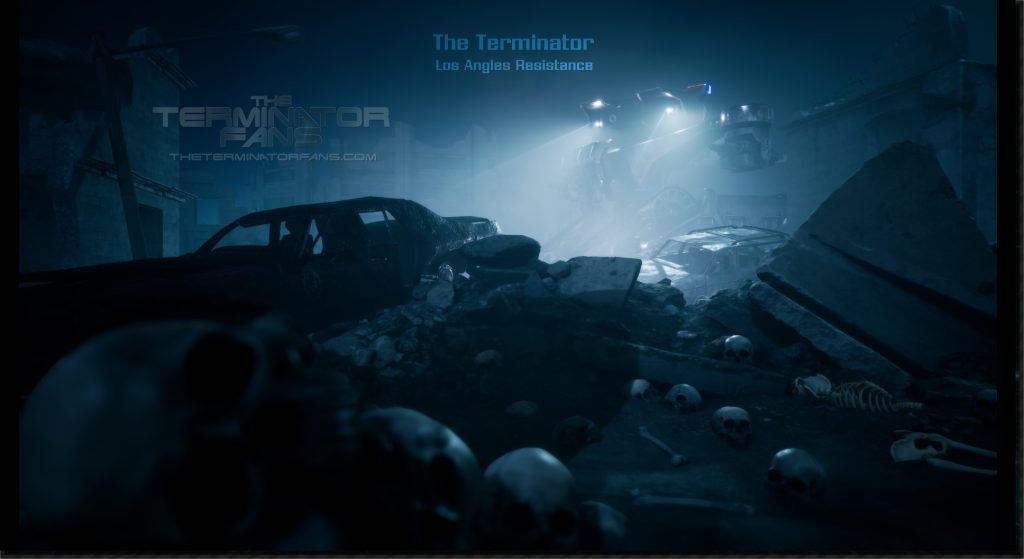 The Terminator Fan Video Game Hunter Killer Ground HK Tank
