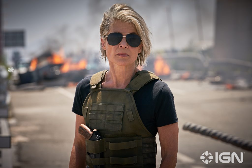 Linda Hamilton Terminator: Dark Fate Official Photo