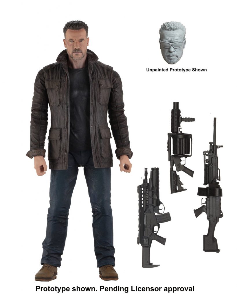 NECA Terminator: Dark Fate T-800 with Arnold Schwarzenegger Likeness