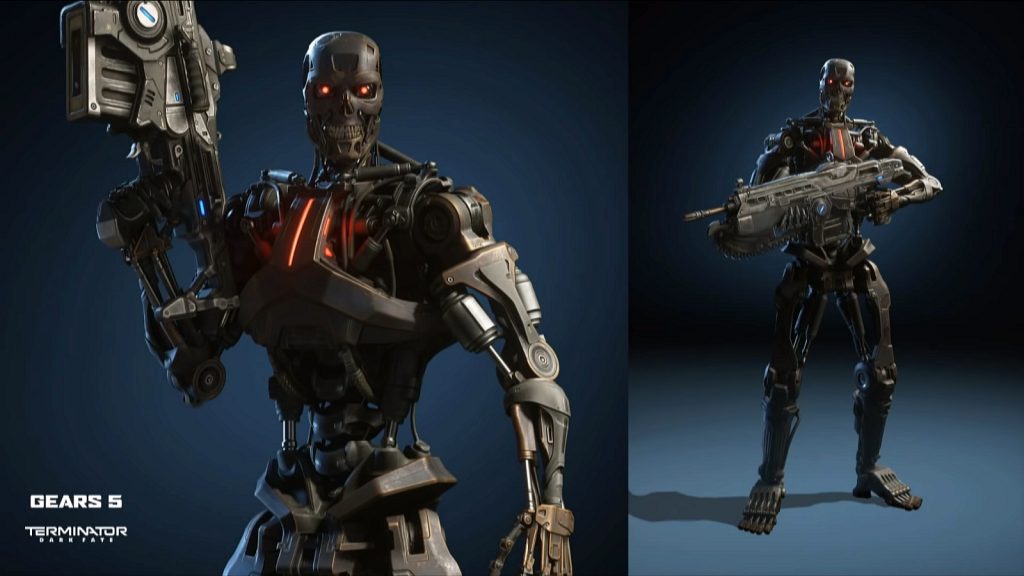 T-800 Endoskeleton Gears 5 Terminator: Dark Fate Skin