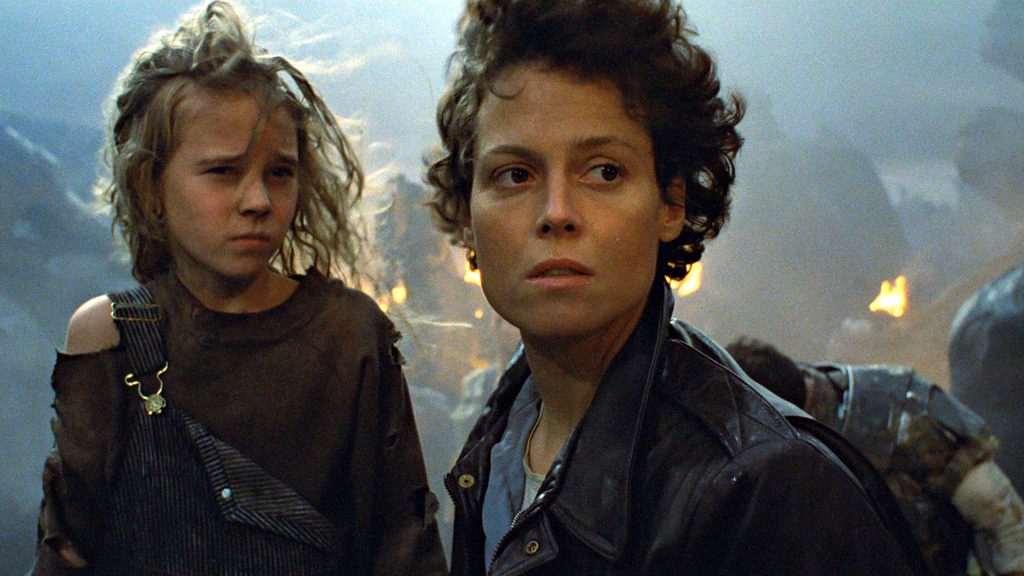 Aliens Ripley and Newt