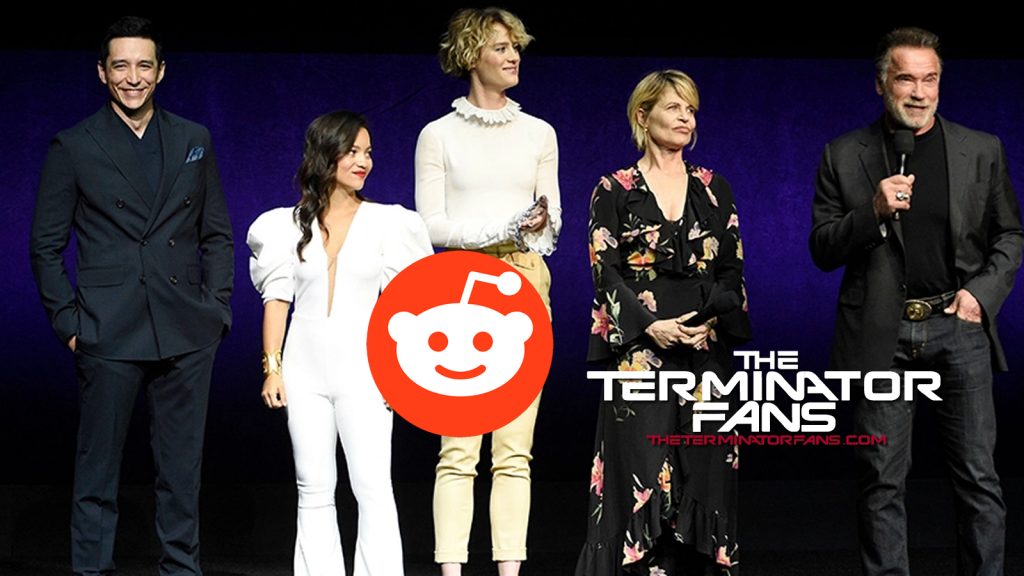 Terminator: Dark Fate Cast Reddit Ask Me Anything AMA