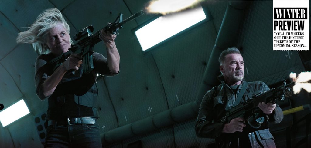 Terminator: Dark Fate T-800 and Sarah Connor