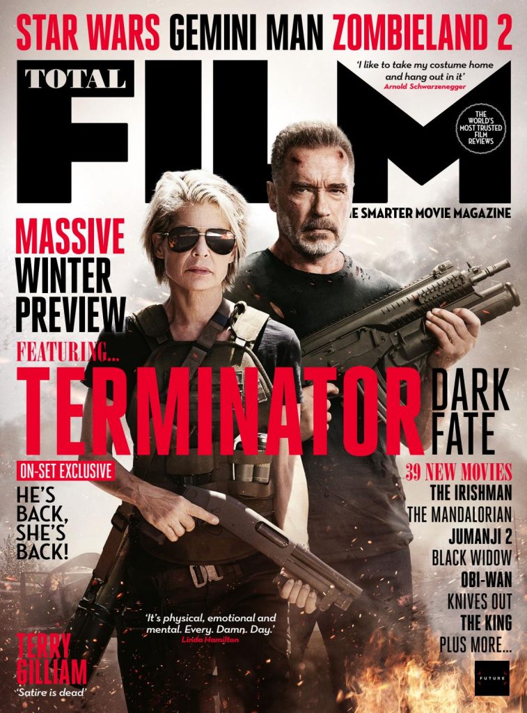 Total Film Terminator: Dark Fate Winter Preview Cover