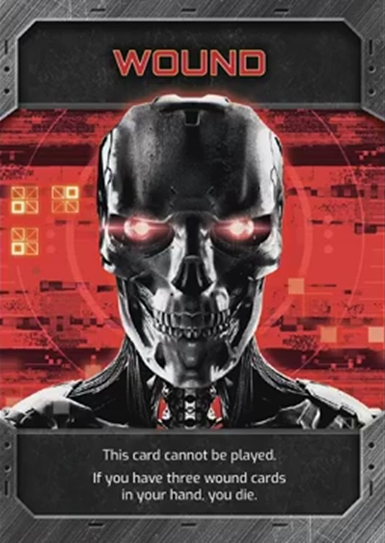 Terminator: Dark Fate The Card Game River Horse REV-9 Wound Card