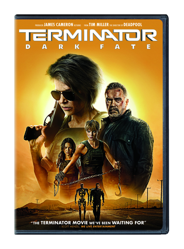 TERMINATOR: DARK FATE 4K UHD, Blu-ray and DVD Home Release ...