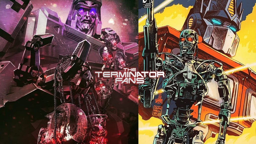 Transformers Vs The Terminator Variant Covers