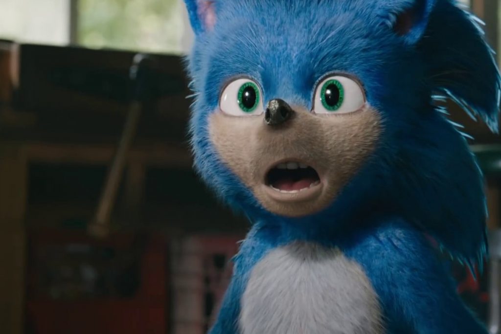 sonic movie original design