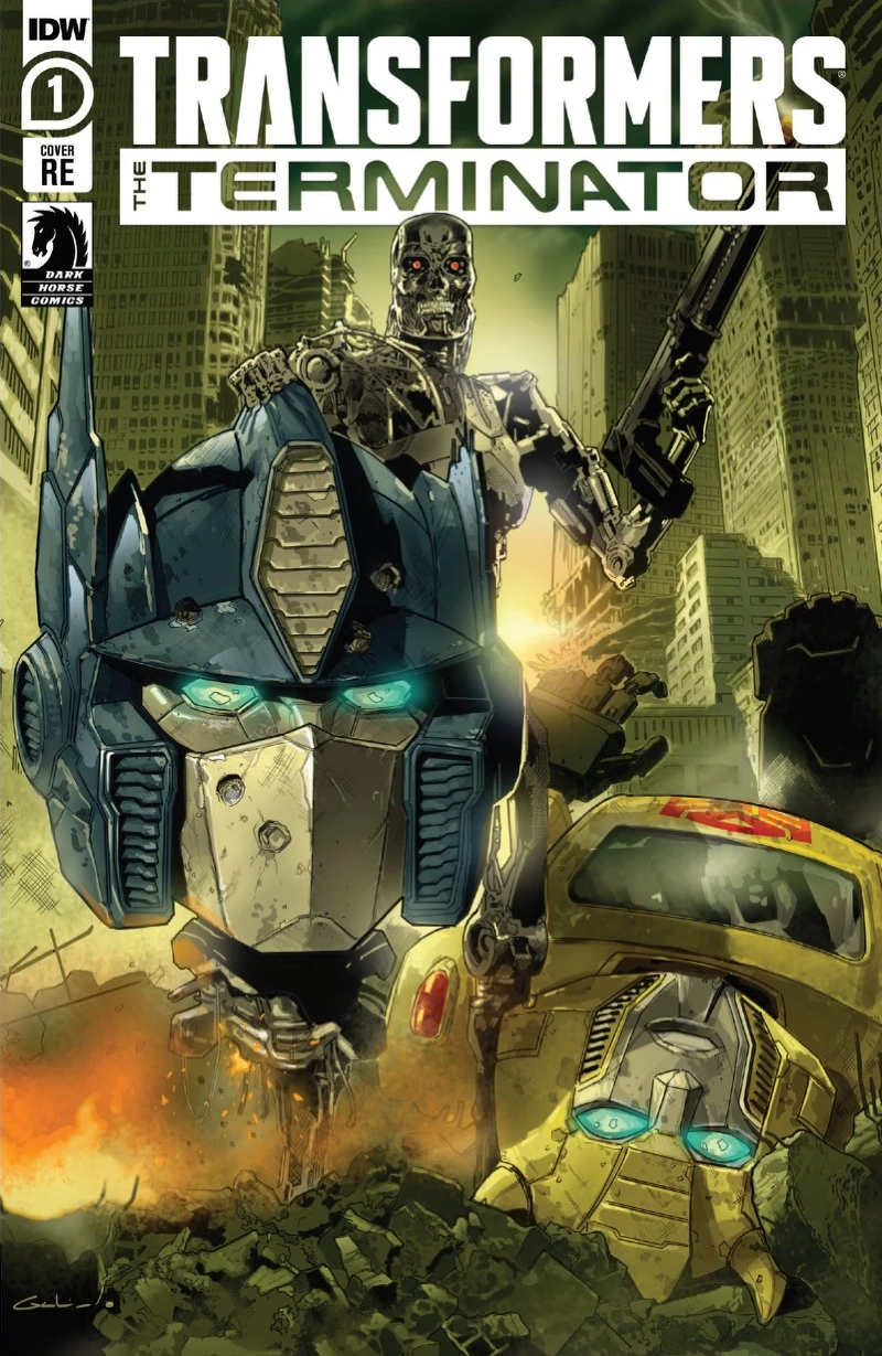 'Transformers Vs The Terminator' Issue 1 Comic Preview