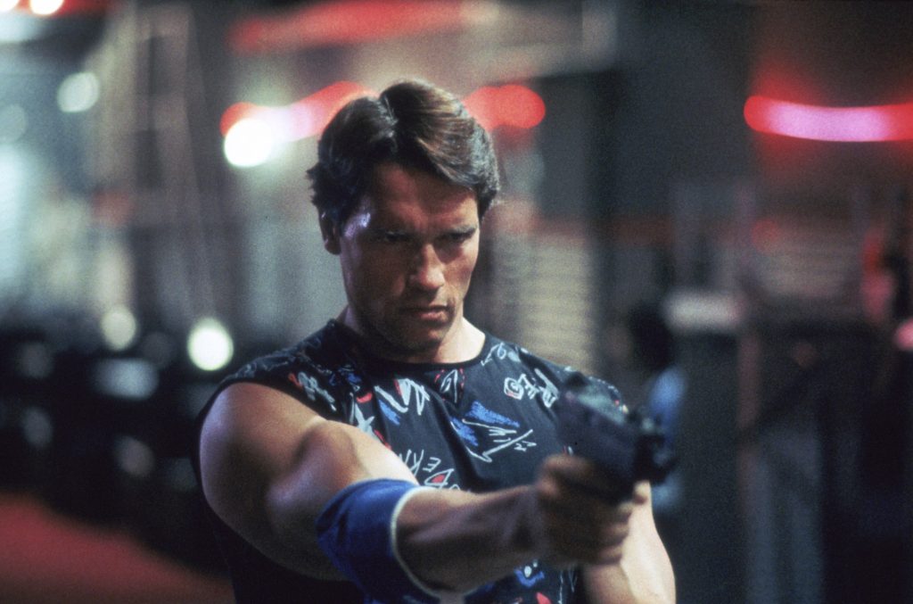 The Terminator Behind The Scenes Arnold Schwarzenegger Tech Noir Gun Practice