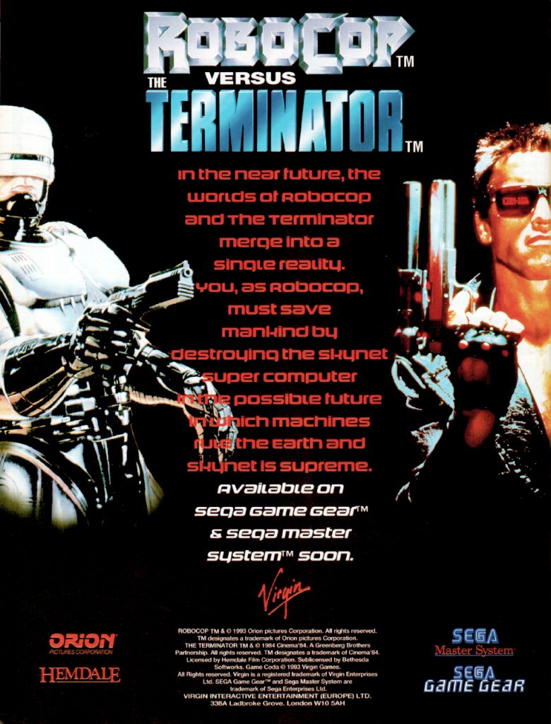 RoboCop Vs The Terminator