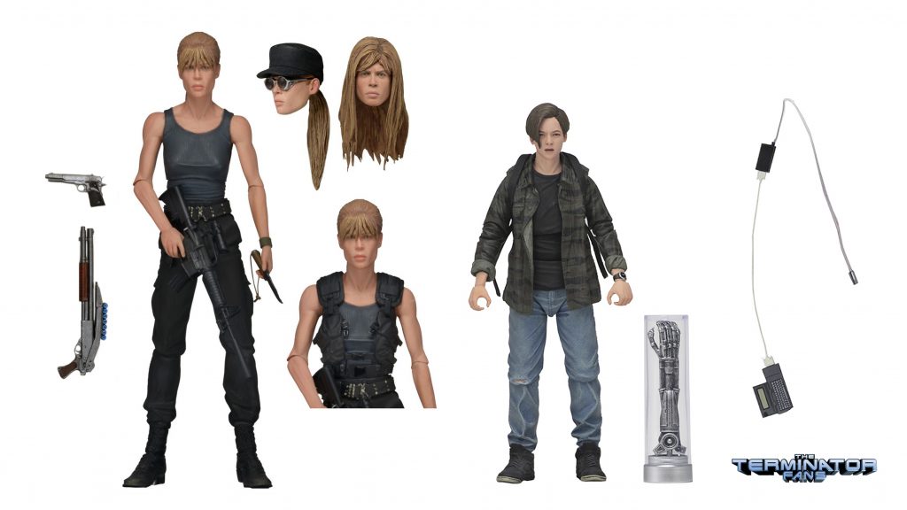 NECA Ultimate Sarah Connor John Connor Double 2 Pack
