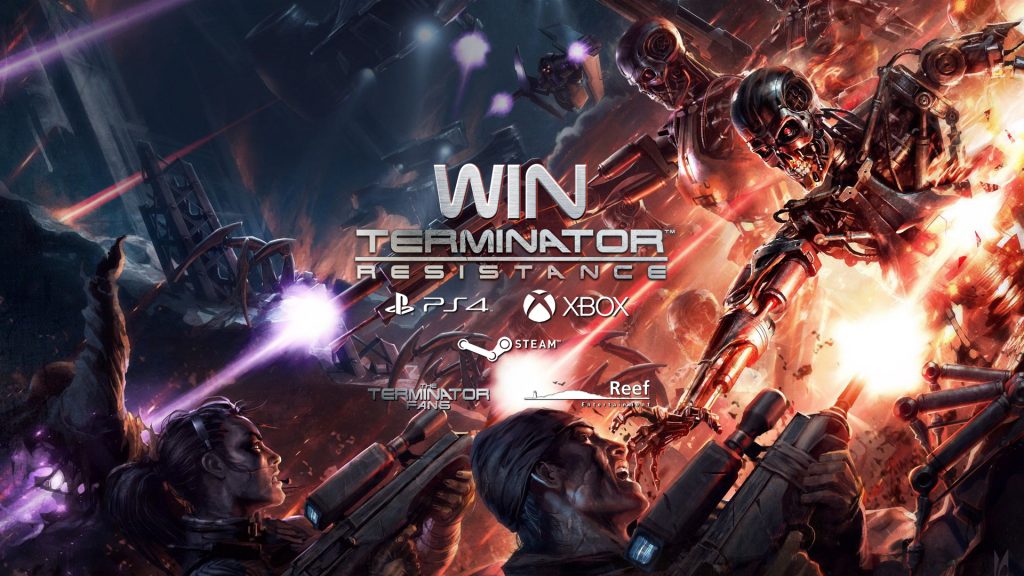 WIN Terminator: Resistance Reef Entertainment Contest
