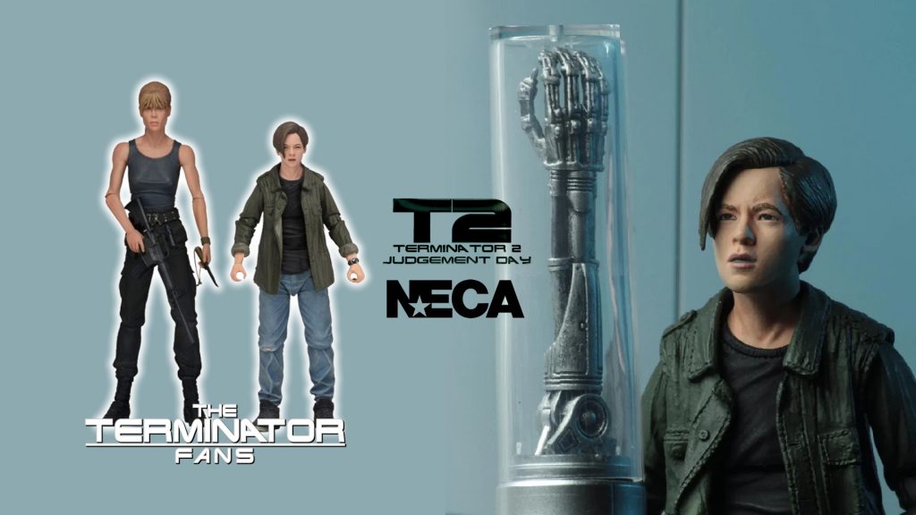 NECA Terminator 2: Judgment Day Action Figure Twin Pack - Sarah Connor & John Connor