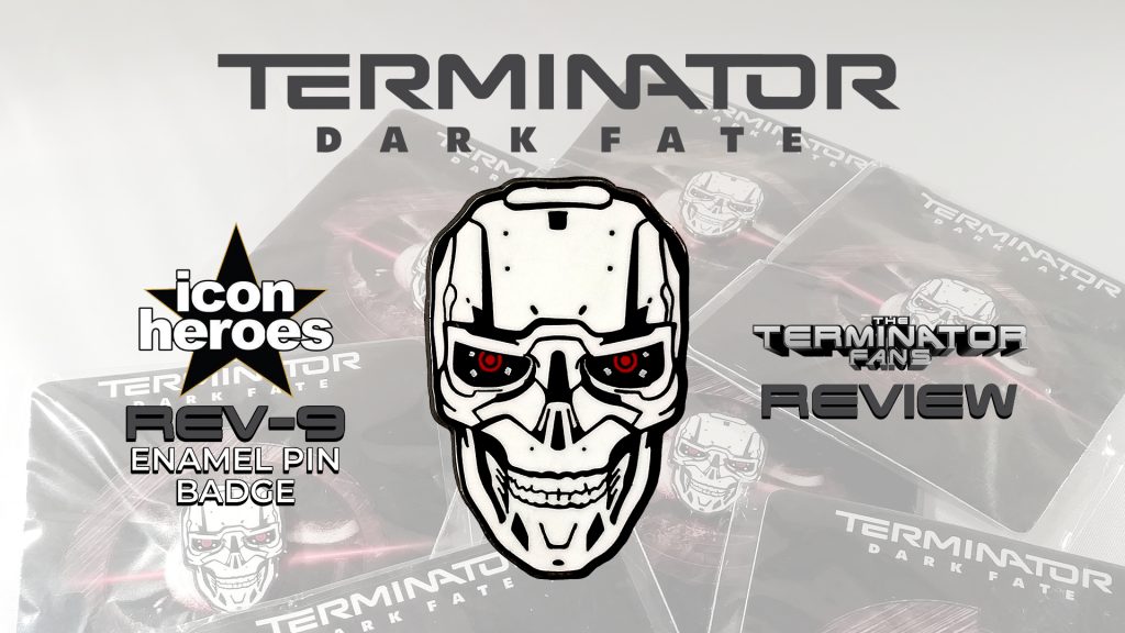 Terminator: Dark Fate Icon Heroes Rev-9 Enamel Pin Badge