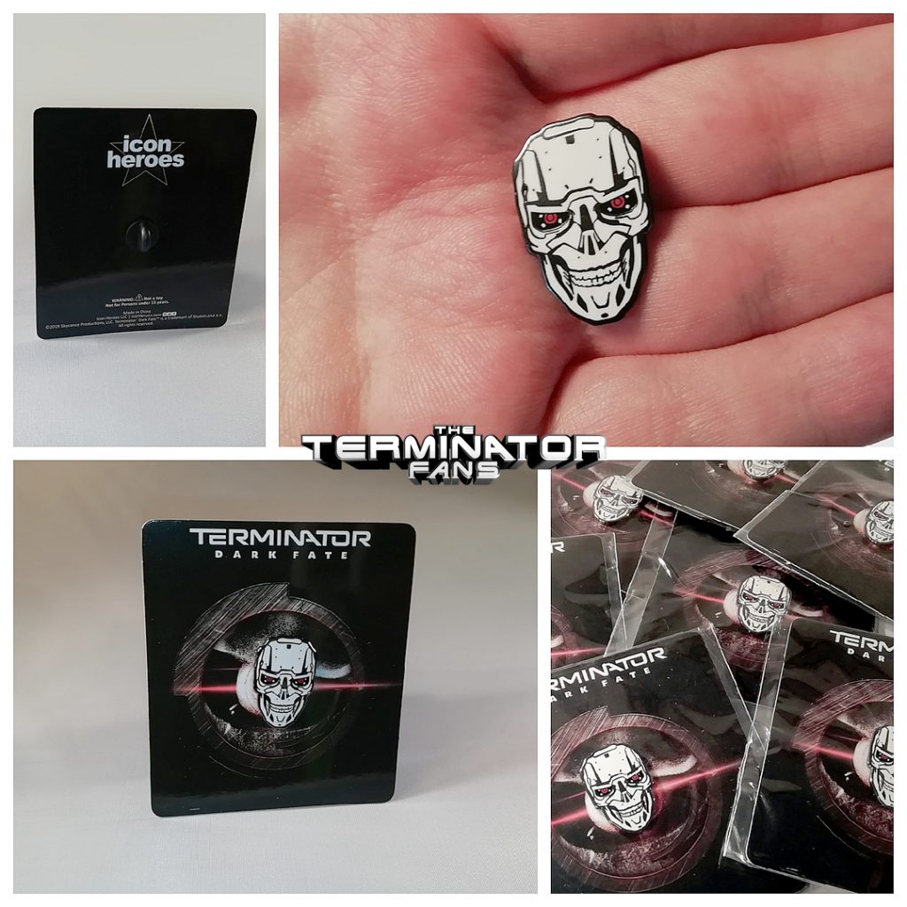Terminator: Dark Fate Icon Heroes Rev-9 Enamel Pin Badge