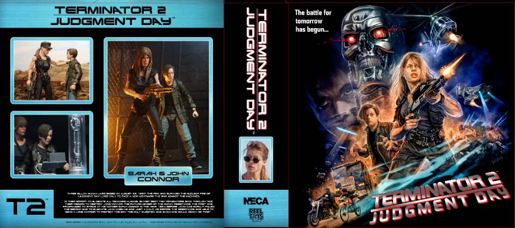 NECA Terminator 2 Sarah and John Double Pack (2 Pack) Packaging