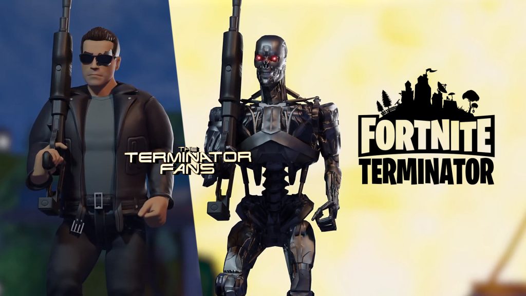 THE TERMINATOR Joins FORTNITE in Fan Animation ... - 1024 x 576 jpeg 74kB