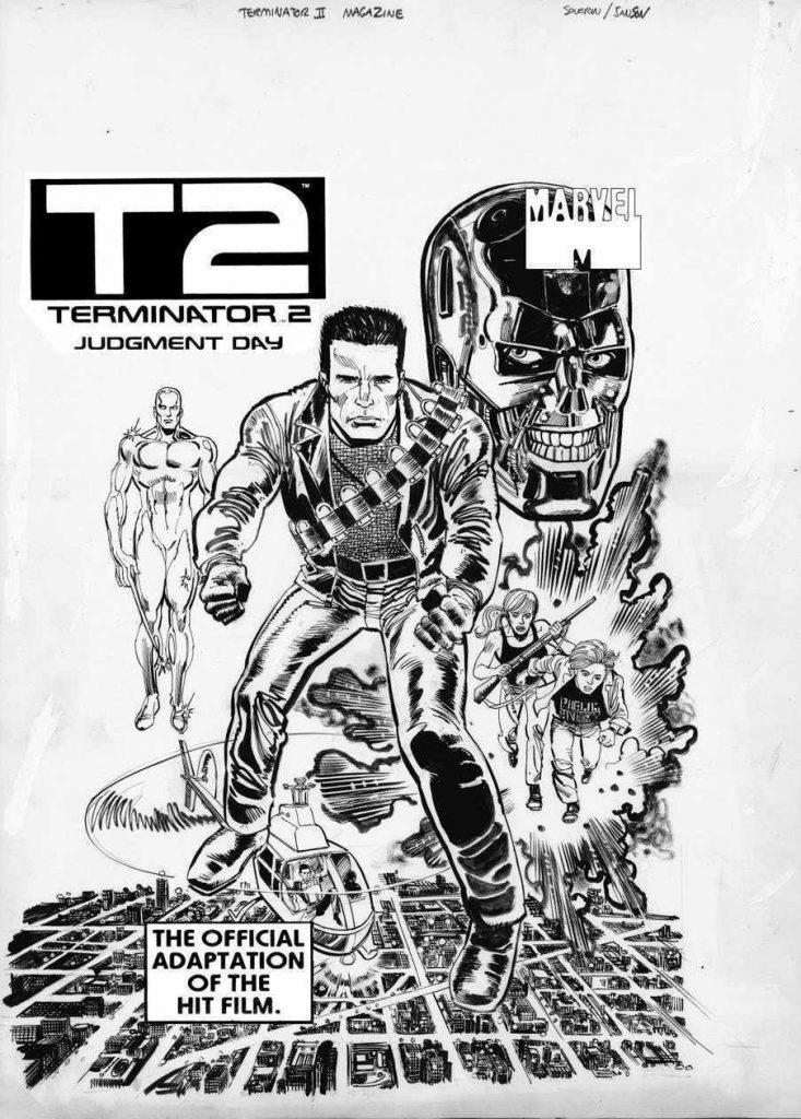 Terminator II Marvel Magazine, 2-up cover