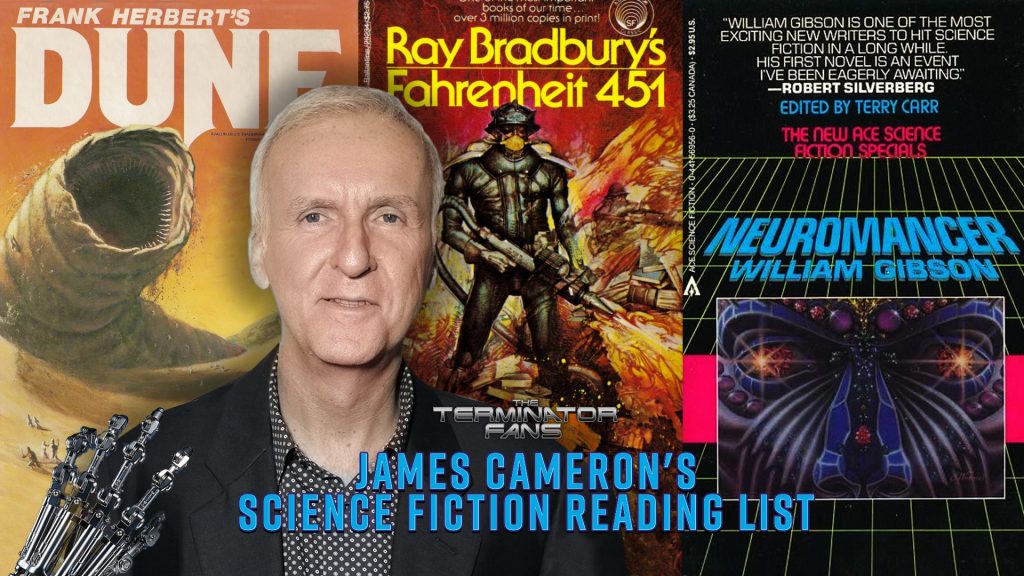 James Cameron's Science Fiction Reading List - Favorite Sci-Fi Novels