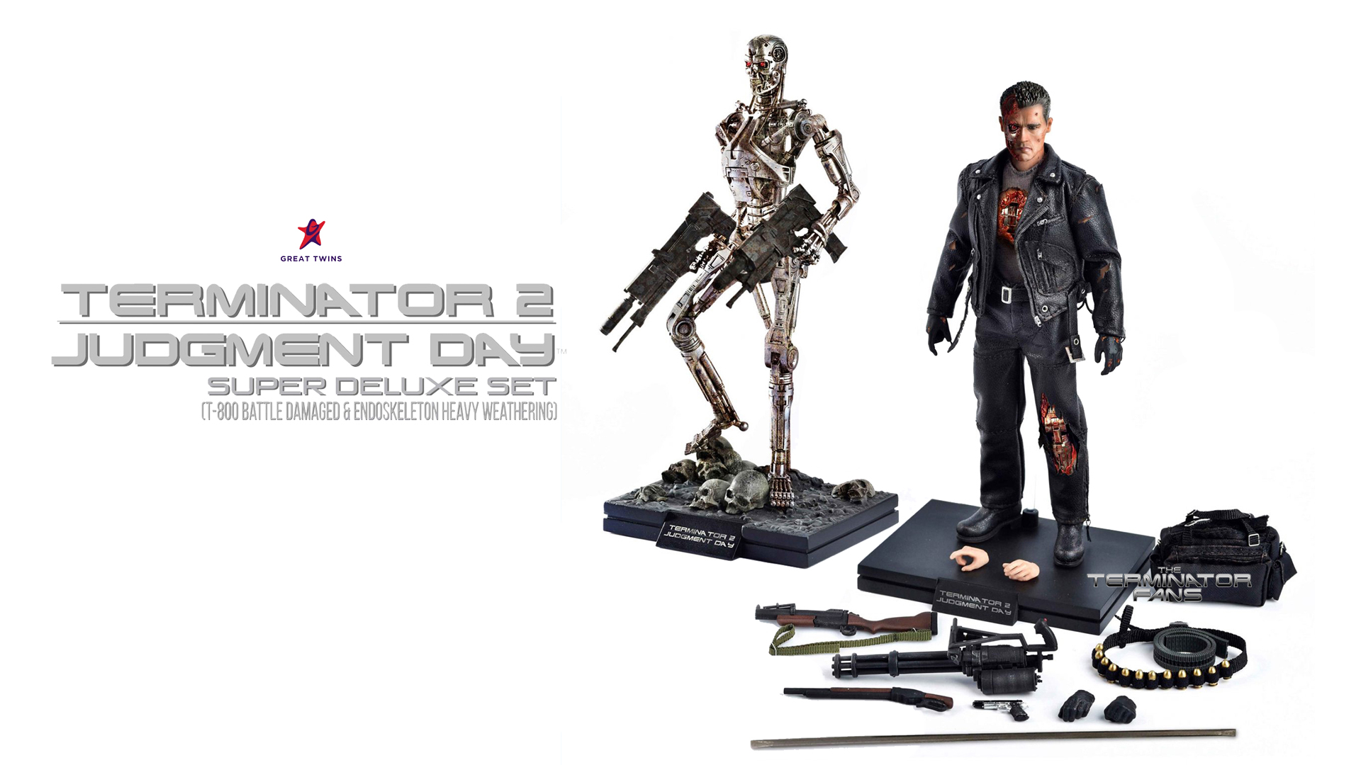 Terminator 2: figurine t-800 -NECA51910