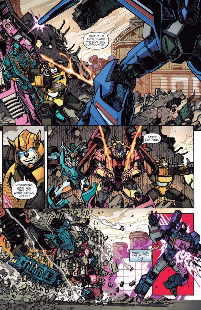 Transformers Vs The Terminator Issue #4 Preview