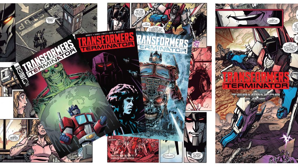 Transformers Vs The Terminator Issue #4 Preview