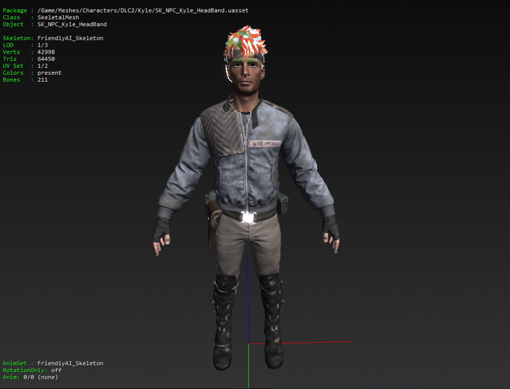 Kyle Reese Terminator: Resistance Mesh Model from Data Mined Leaks