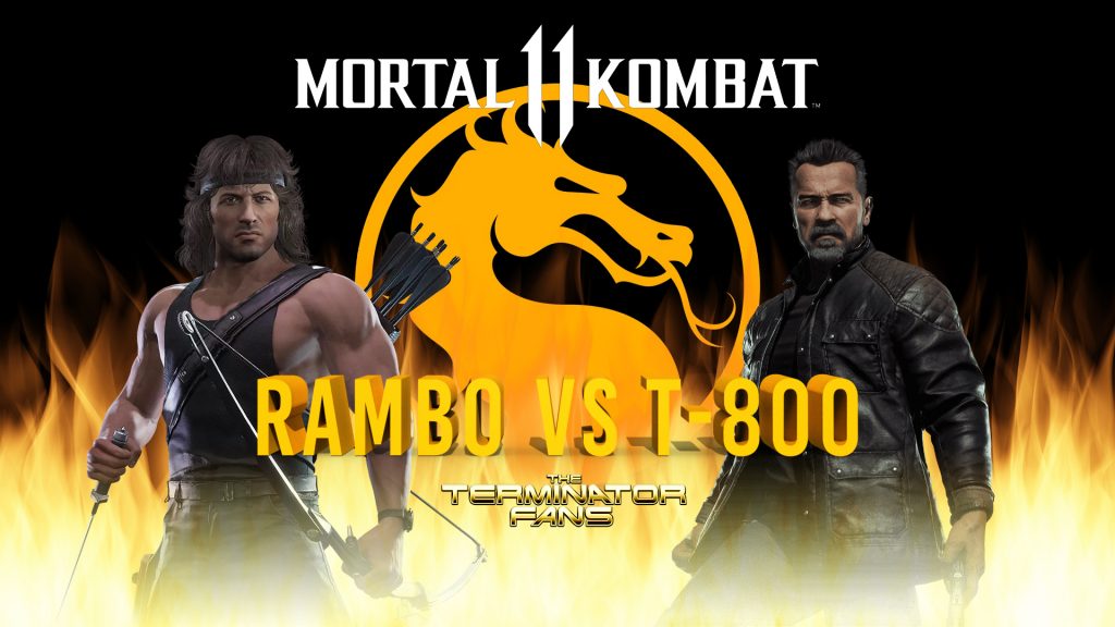 John Rambo Vs 'Carl' Terminator: Dark Fate's T-800 in Mortal Kombat 11 Ultimate Trailers
