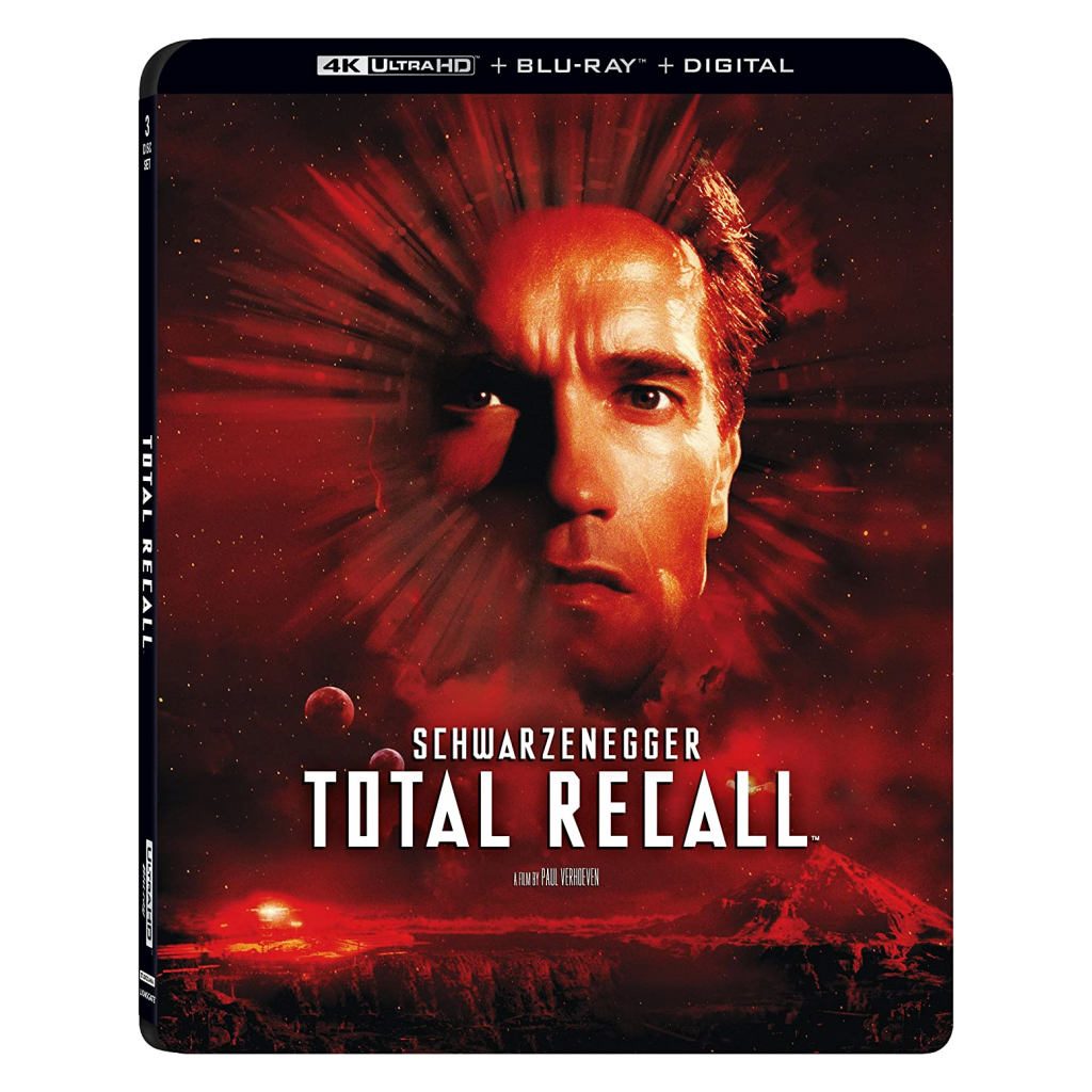 Total Recall 30th Anniversary 4K Blu-Ray starring Arnold Schwarzenegger