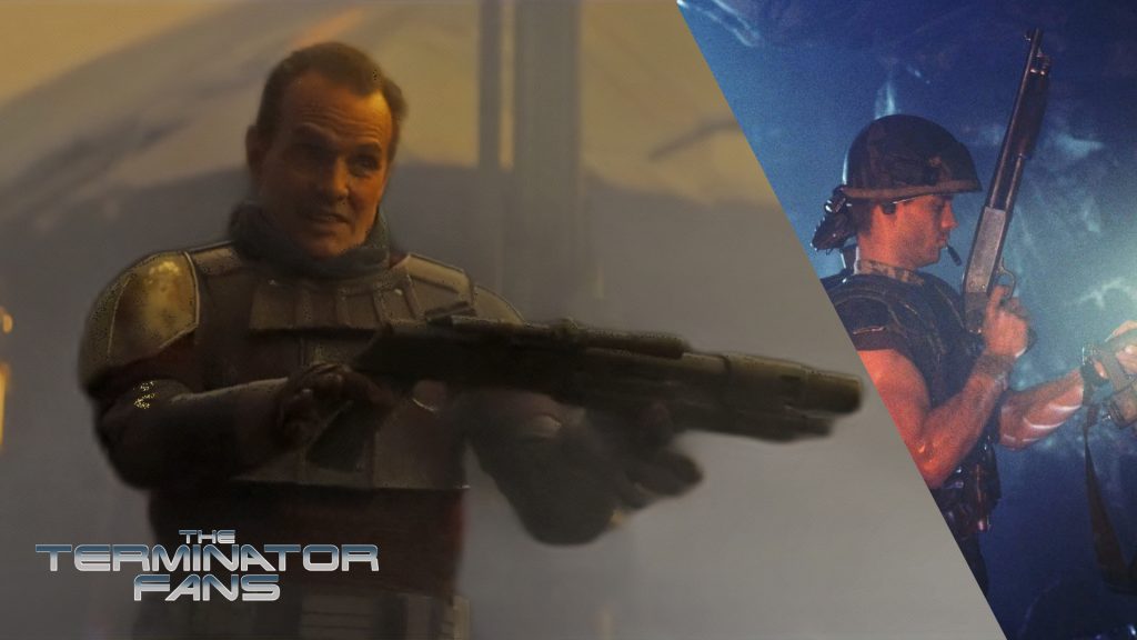 Michael Biehn Aliens The Mandalorian Easter Egg