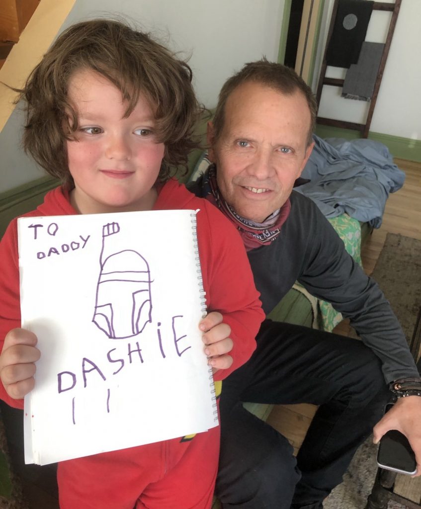 Michael Biehn and his Son Dashiell King Biehn