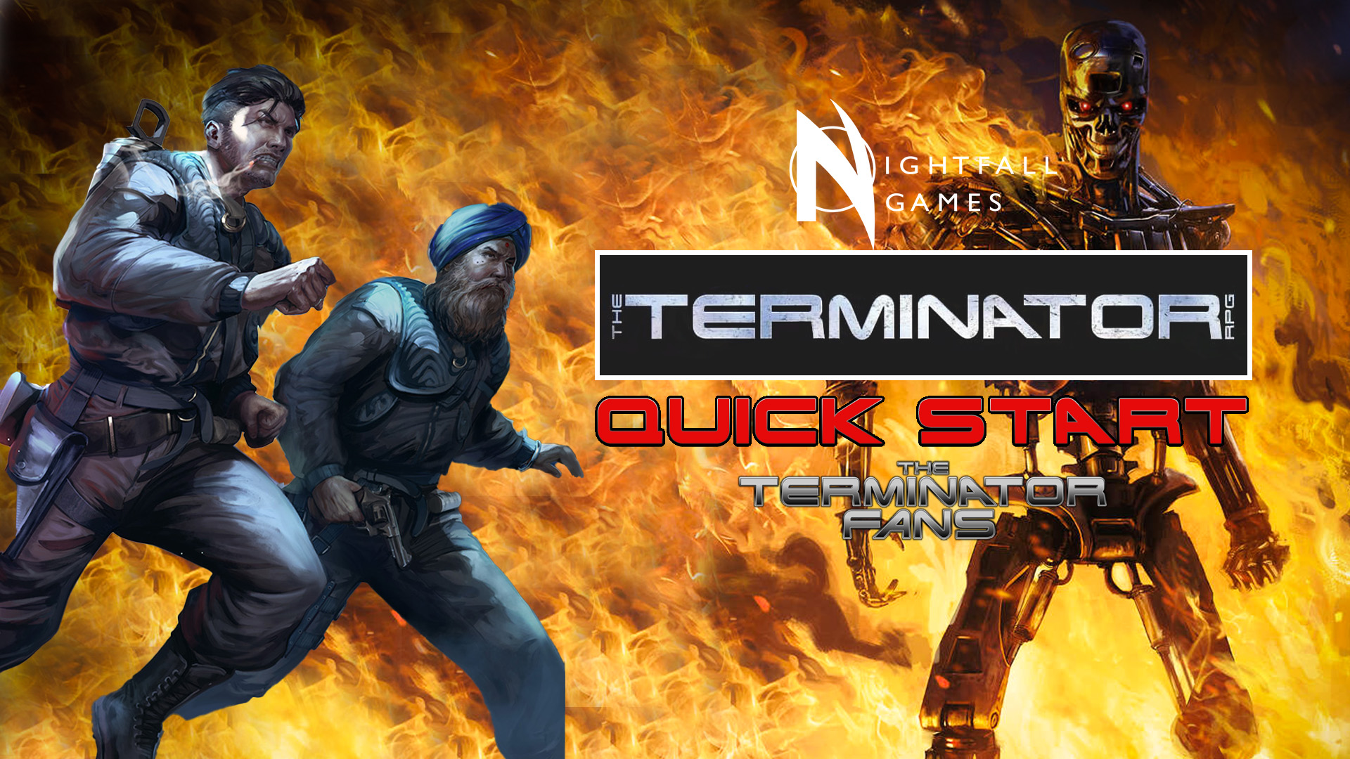 THE TERMINATOR RPG Quick Start Available Now