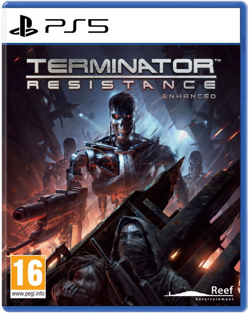 Terminator: Resistance ENHANCED PLAYSTATION 5 PEGI Packshot