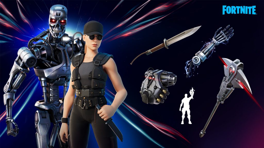 Fortnite Terminator 2 Future War Set Items