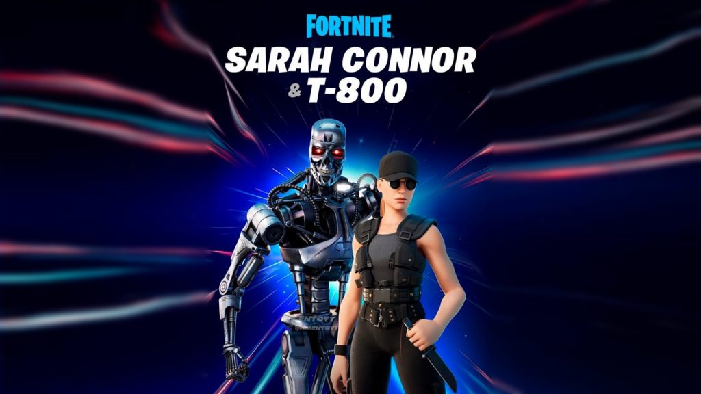 Fortnite T-800 Sarah Connor Skin Leaks Terminator 2