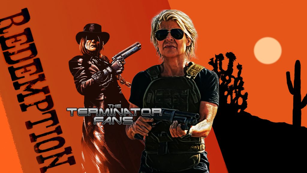 Terminator star Linda Hamilton likeness in Redemption Comicbook