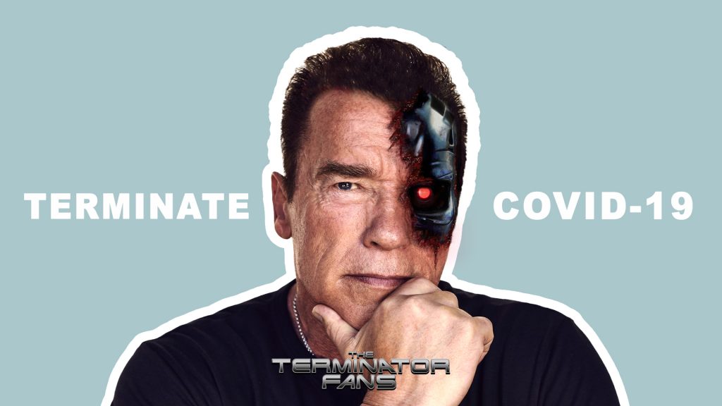 Terminator: Terminate COVID-19 Schwarzenegger Vaccine