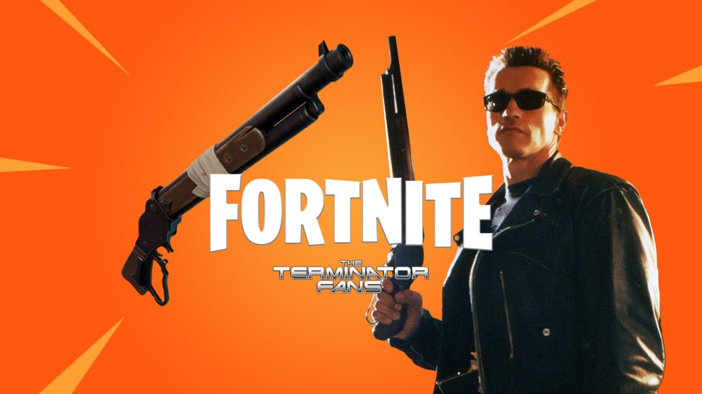 T-800 Terminator 2 Winchester Lever Action Shotgun Fortnite