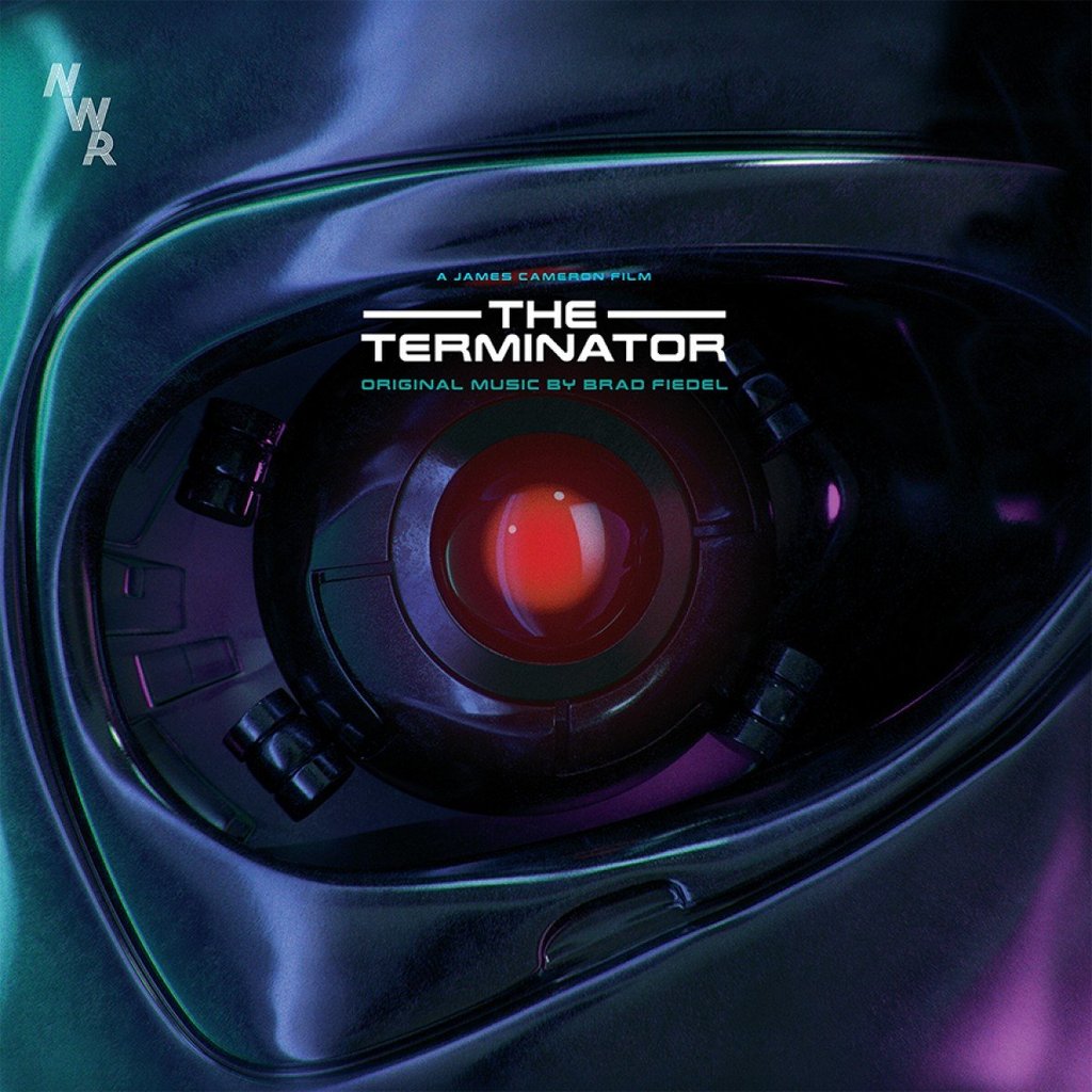 Brad Fiedel THE TERMINATOR (ORIGINAL MOTION PICTURE SOUNDTRACK) (2XLP) NWR and Milan Records Mondo